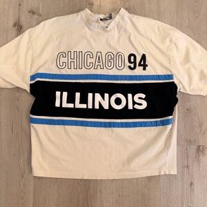 ASOS oversized Chicago Graphic T size Small